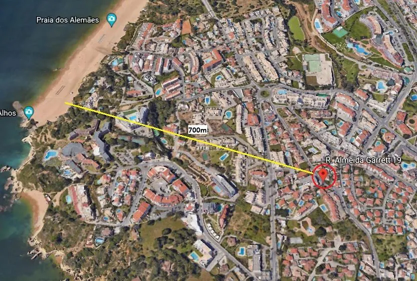 #054 Newtown With Pool, Ac, Private Park, Near Strip Apartment Albufeira Portugal